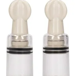 2 Ventouses à Tétons Succion Intense Taille M Diamètre 2,8cm - Pumped