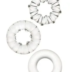 3 Anneaux De Pénis Extensible Pour érection Masculine 4cm - Zahara