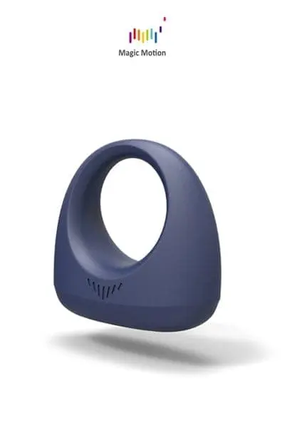 Anneau Cockring étanche 9 Mode Vibrant Connecté Dante 5,4cm - Magic Motion 1 Anneau Cockring étanche 9 Mode Vibrant Connecté Dante 5,4cm - Magic Motion