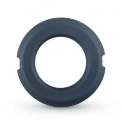 Anneau Pénien Hybride En Silicone Doux Extensible Et Acier Au Carbone - Boners