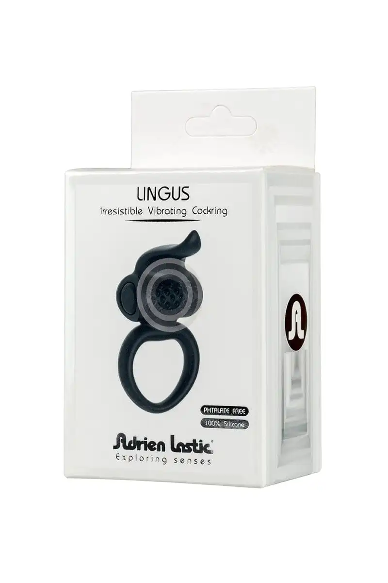 Anneau Pénien Vibrant Double Stimulation Lingus Pour Couple - Adrien Lastic 2 Anneau Pénien Vibrant Double Stimulation Lingus Pour Couple - Adrien Lastic – Image 2