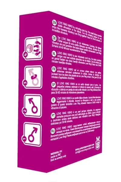 Anneau Pénien Vibrant En Forme De Bague Love Ring Vibro - Love In The Pocket 4 Anneau Pénien Vibrant En Forme De Bague Love Ring Vibro - Love In The Pocket – Image 4