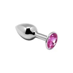 Bijou Rosebud En Métal Pour Plaisir Anal Rose S 6,3cm Insérable - Alive