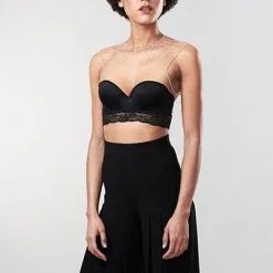 Bijoux Indiscrets Bijoux D'épaules Et De Dos En Chainettes Métalliques Argentées