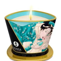 Bougie à Massage érotique Parfumée Fleurs Des Iles 170ml - Shunga