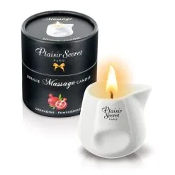 Bougie De Massage Comestible Saveur Grenadine - Plaisir Secret