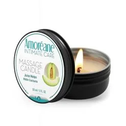 Amoreane Med Bougie De Massage Sensuelle Pour Couple érotique Melon 30ml - Amoreane