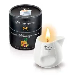 Bougie Spéciale Massages érotique Gourmande Fruits Exotiques - Plaisir Secret