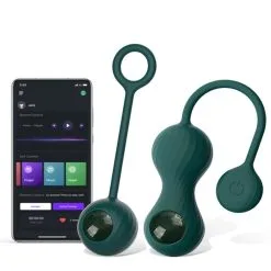 Boules De Geisha Kegel Vibrantes Et Connectées Crystal Duo - Magic Motion