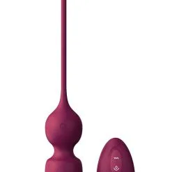 Boules De Kegel Connectées Bordeaux Love Balls Pour Couple - Dorcel