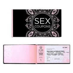 Carnet De Chèque Pour Jeux érotiques En Couple Sex Coupons - Secret Play