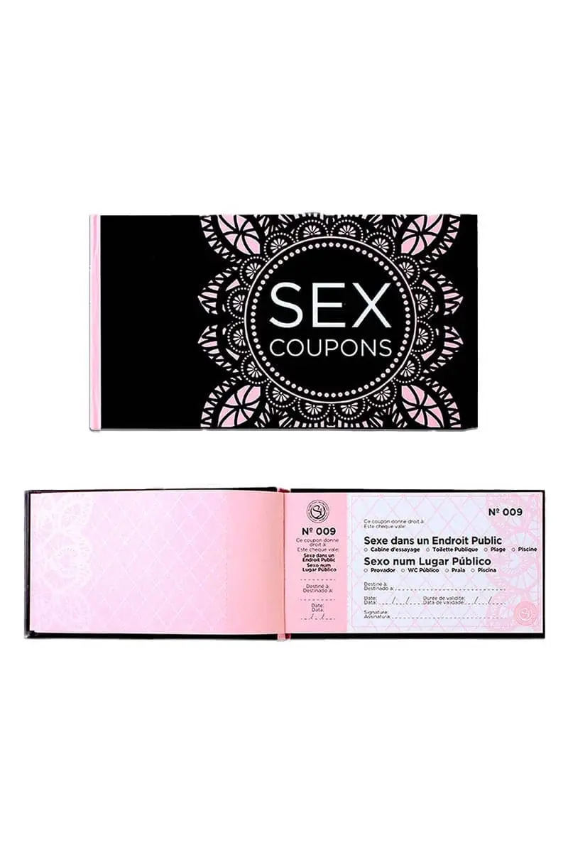 Carnet De Chèque Pour Jeux érotiques En Couple Sex Coupons - Secret Play 1 Carnet De Chèque Pour Jeux érotiques En Couple Sex Coupons - Secret Play
