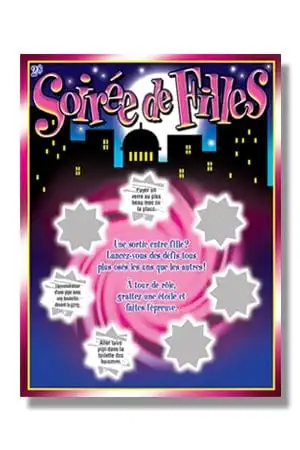 Ozze Carte à Gratter EVJF Et Anniversaire 7 Défis Coquins - Soirée De Filles 1 Ozze Carte à Gratter EVJF Et Anniversaire 7 Défis Coquins - Soirée De Filles