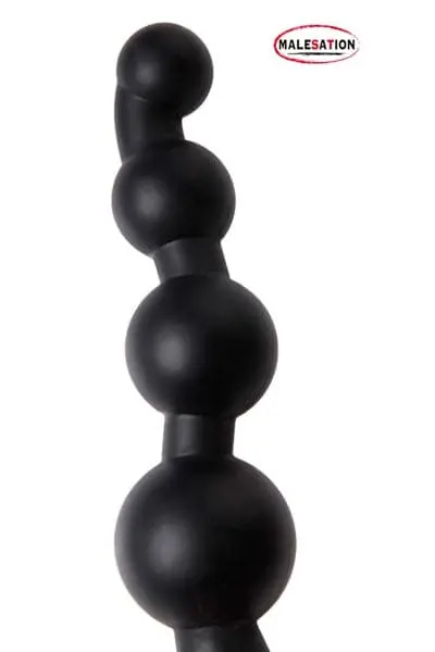 Chaîne Anale 5 Boules En Silicone Doux Bubble Hook 17,5cm - Malesation 3 Chaîne Anale 5 Boules En Silicone Doux Bubble Hook 17,5cm - Malesation – Image 3