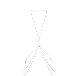 Chaine De Corps Sexy En Forme De 8 En Métal Argenté Réglable - Bijoux Indiscrets -LINGERIES Soldes chaine de corps sexy en forme de 8 en metal argente reglable bijoux indiscrets only love 35066765443252