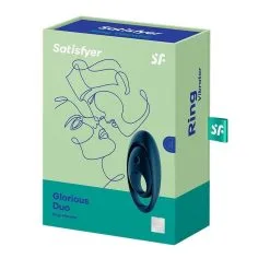 Cockring Double Anneau Vibrant 12 Modes Glorious Duo - Satisfyer 9 Cockring Double Anneau Vibrant 12 Modes Glorious Duo - Satisfyer -LINGERIES Soldes cockring double anneau vibrant 12 modes glorious homme ou duo satisfyer only love 34901838921908