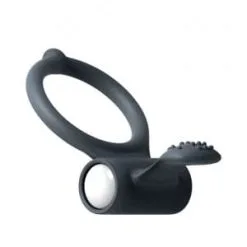 Cockring Et Langue En Silicone Vibrant Pour Stimulation Couple Power Clit - Dorcel