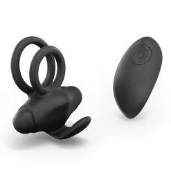 Cockring Vibrant Télécommandé Sans Fil 10m Mr And Mrs Vibe - Love To Love -LINGERIES Soldes cockring vibrant telecommande sans fil 10m mr and mrs vibe love to love only love 35066791166132