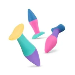 Coffret 3 Plugs Plaisir Anal En Silicone Coloré Unisexe Koda - PMV20 -LINGERIES Soldes coffret 3 plugs plaisir anal en silicone colore unisexe pmv20 koda only love 34042810204340