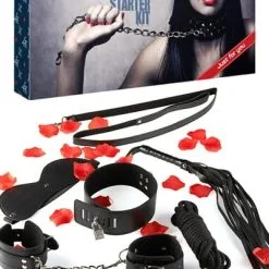 Coffret 8 Accessoires Initiation Bondage Unisexe Starter Kit - Toy Joy