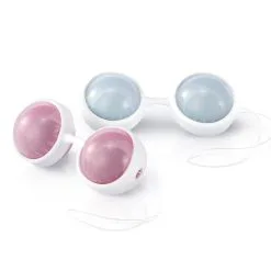 Coffret De 4 Perles Vaginales Lestées Changeables + 1 Support Souple - Lelo