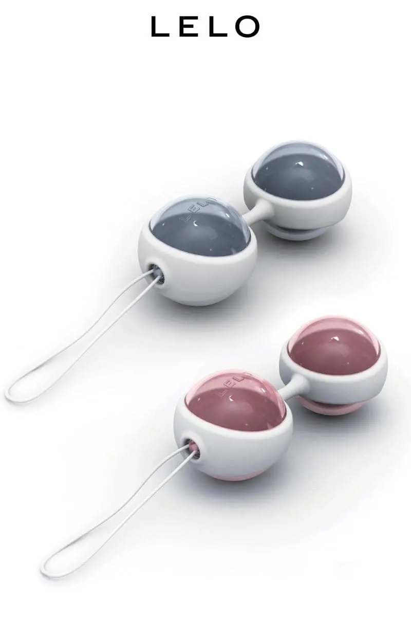 Coffret De 4 Perles Vaginales Lestées Changeables + 1 Support Souple - Lelo 3 Coffret De 4 Perles Vaginales Lestées Changeables + 1 Support Souple - Lelo – Image 3