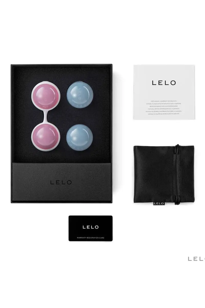 Coffret De 4 Perles Vaginales Lestées Changeables + 1 Support Souple - Lelo 4 Coffret De 4 Perles Vaginales Lestées Changeables + 1 Support Souple - Lelo – Image 4
