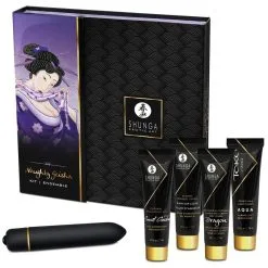 Petit Coffret Coquin 5 Pièces Solo Ou En Couple Geisha Coquine - Shunga