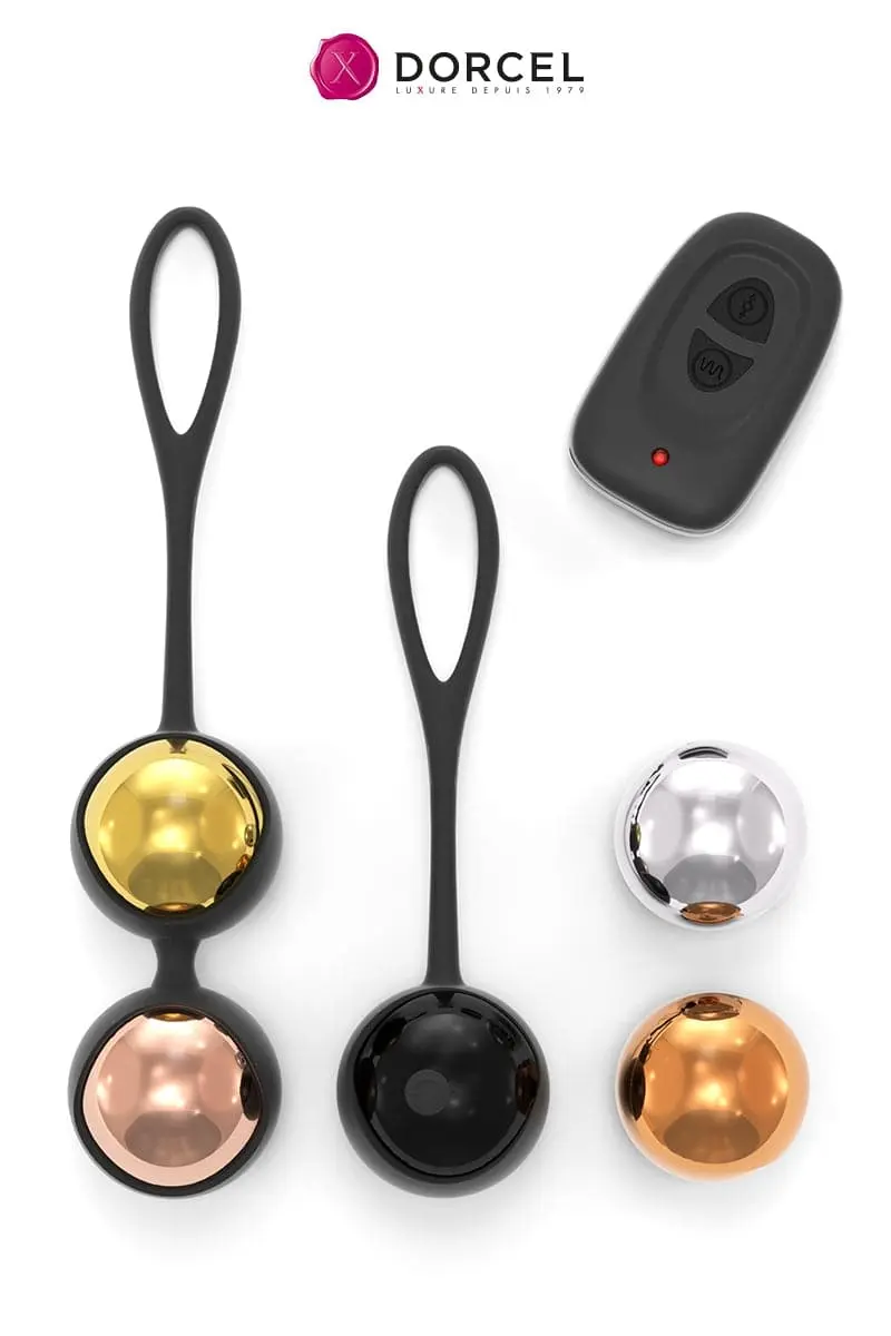 Coffret 5 Boules De Kegel Kit D'entraînement Pelvien - Dorcel 1 Coffret 5 Boules De Kegel Kit D'entraînement Pelvien - Dorcel
