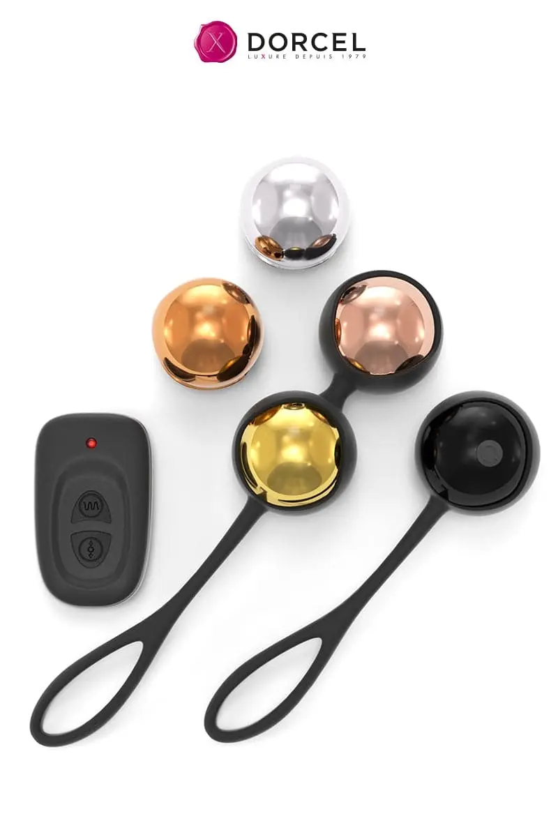 Coffret 5 Boules De Kegel Kit D'entraînement Pelvien - Dorcel 2 Coffret 5 Boules De Kegel Kit D'entraînement Pelvien - Dorcel – Image 2