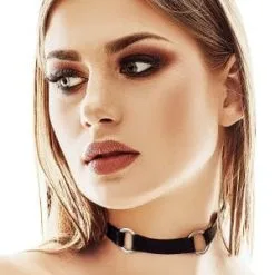 Collier De Soumission Deux Anneaux En Argents Alabama 2 - Anaïs Lingerie