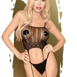 Combinaison Porte-jarretelles Seins Nus Apparents Sex Dealer - Penthouse