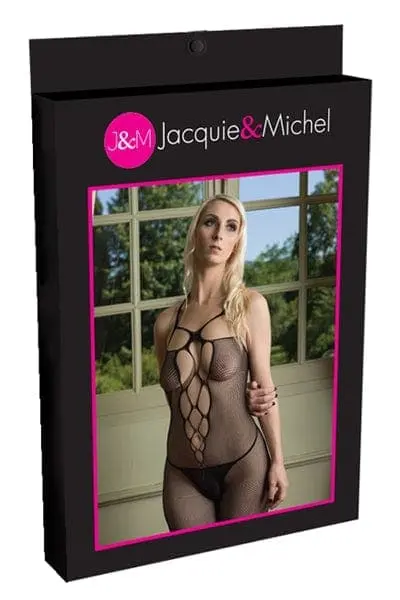Jacquie & Michel Combinaison Sexy En Résille Ouverte J&M N°3 Taille Unique - Jacquie Et Michel 5 Jacquie & Michel Combinaison Sexy En Résille Ouverte J&M N°3 Taille Unique - Jacquie Et Michel – Image 5