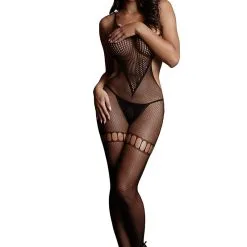 Le Desir Combinaison Sexy En Résille Ouverture Intime TU Triangle - Le Désir -LINGERIES Soldes combinaison sexy en resille ouverture intime tu triangle le desir only love 34993812537524