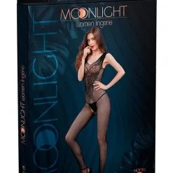 MoonLight Lingerie Combinaison Sexy En Résille Parties Intimes Ouverte Taille Unique N°1 - Moonlight -LINGERIES Soldes combinaison sexy en resille parties intimes ouverte taille unique n 1 moonlight only love 34993897865396