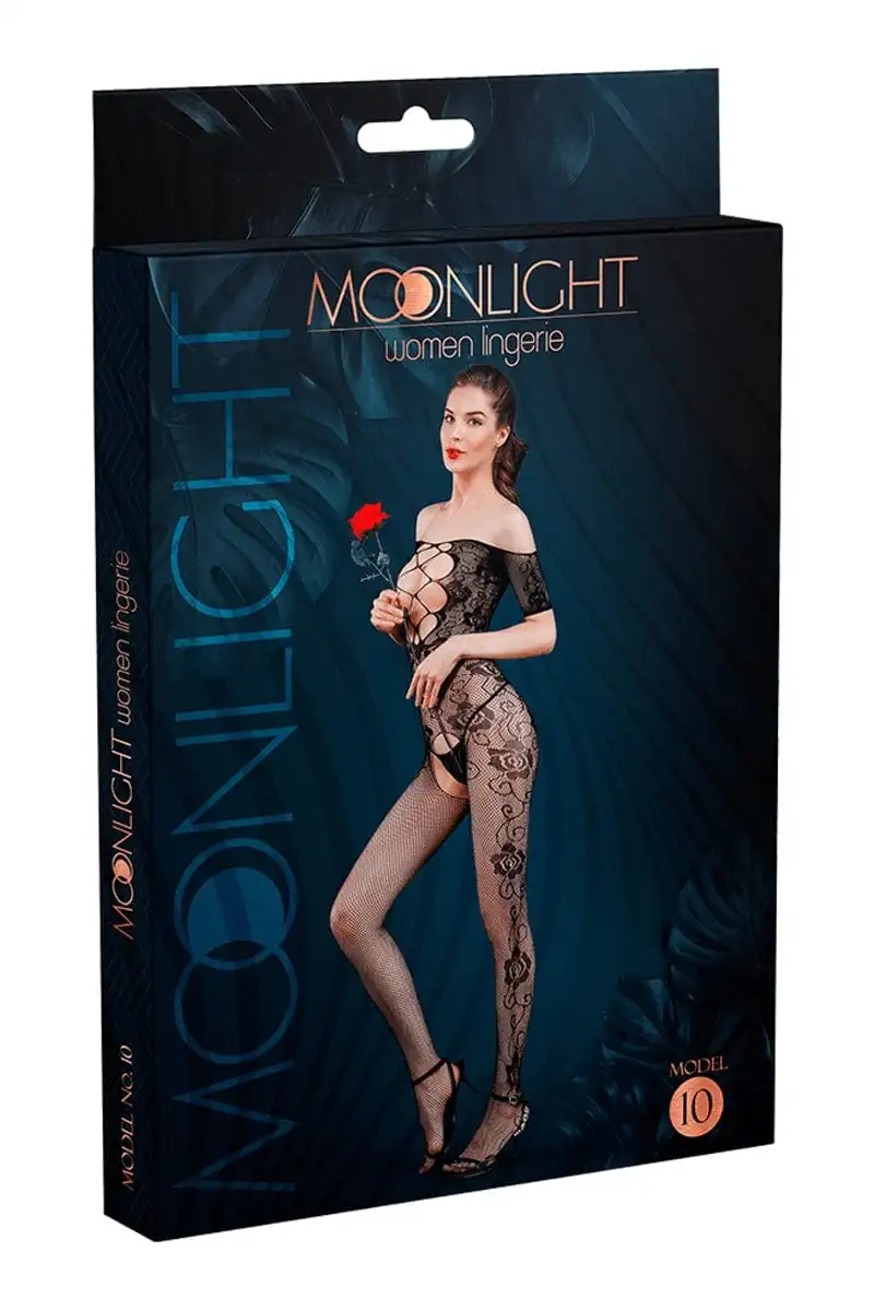 MoonLight Lingerie Combinaison Très Sexy Transparente En Résille Taille Unique N°10 - Moonlight 3 MoonLight Lingerie Combinaison Très Sexy Transparente En Résille Taille Unique N°10 - Moonlight – Image 3