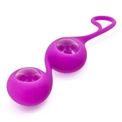Boules De Geisha Double Silicone Cristal Love Duo Balls - Glamy