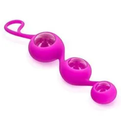Chapelet Vaginal 3 Boules Cristal Love Triple Balls - Glamy