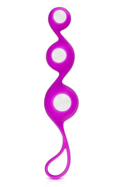 Chapelet Vaginal 3 Boules Cristal Love Triple Balls - Glamy 2 Chapelet Vaginal 3 Boules Cristal Love Triple Balls - Glamy – Image 2