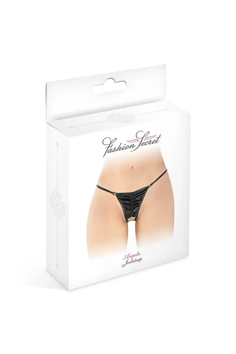 Culotte Ouverte Jockstrap Aspect Wetlook Angela TU - Fashion Secret 3 Culotte Ouverte Jockstrap Aspect Wetlook Angela TU - Fashion Secret – Image 3