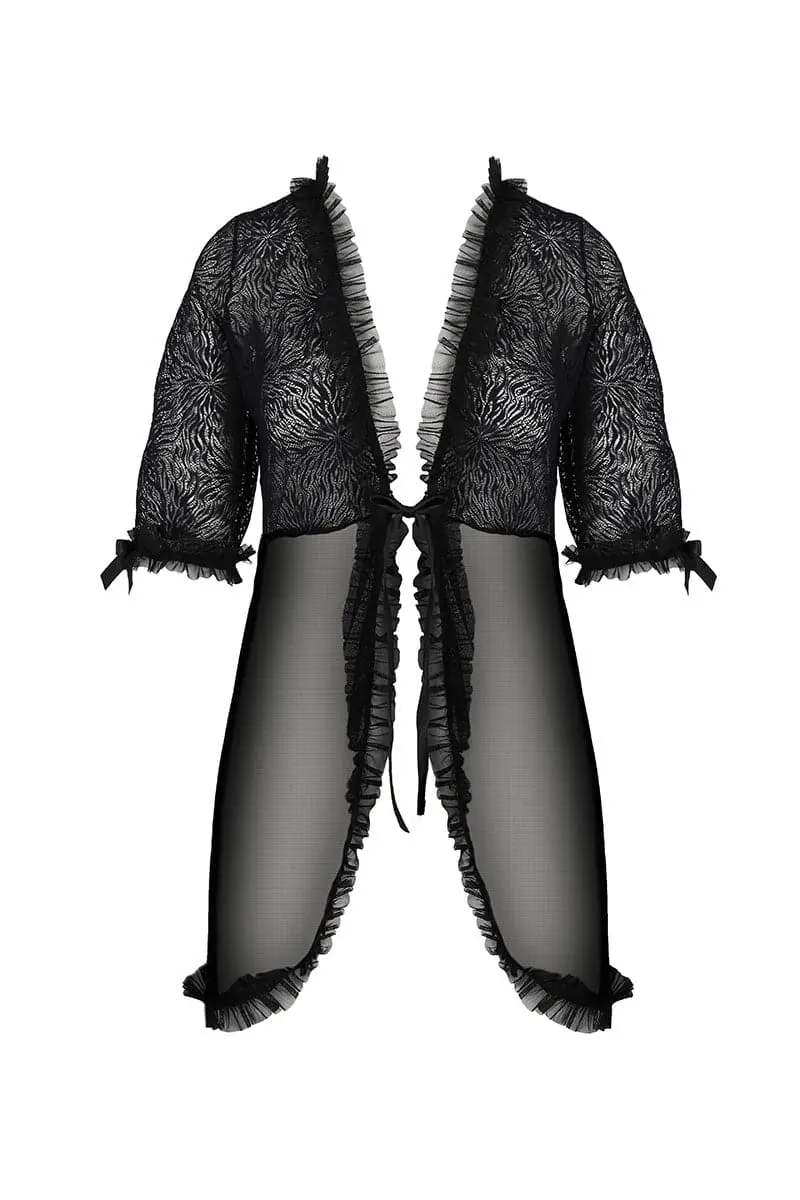 Passion Lingerie Deshabillé D’intérieur Sensuel Decolleté Sexy Selaginella - Passion ECO Collection 3 Passion Lingerie Deshabillé D’intérieur Sensuel Decolleté Sexy Selaginella - Passion ECO Collection – Image 3