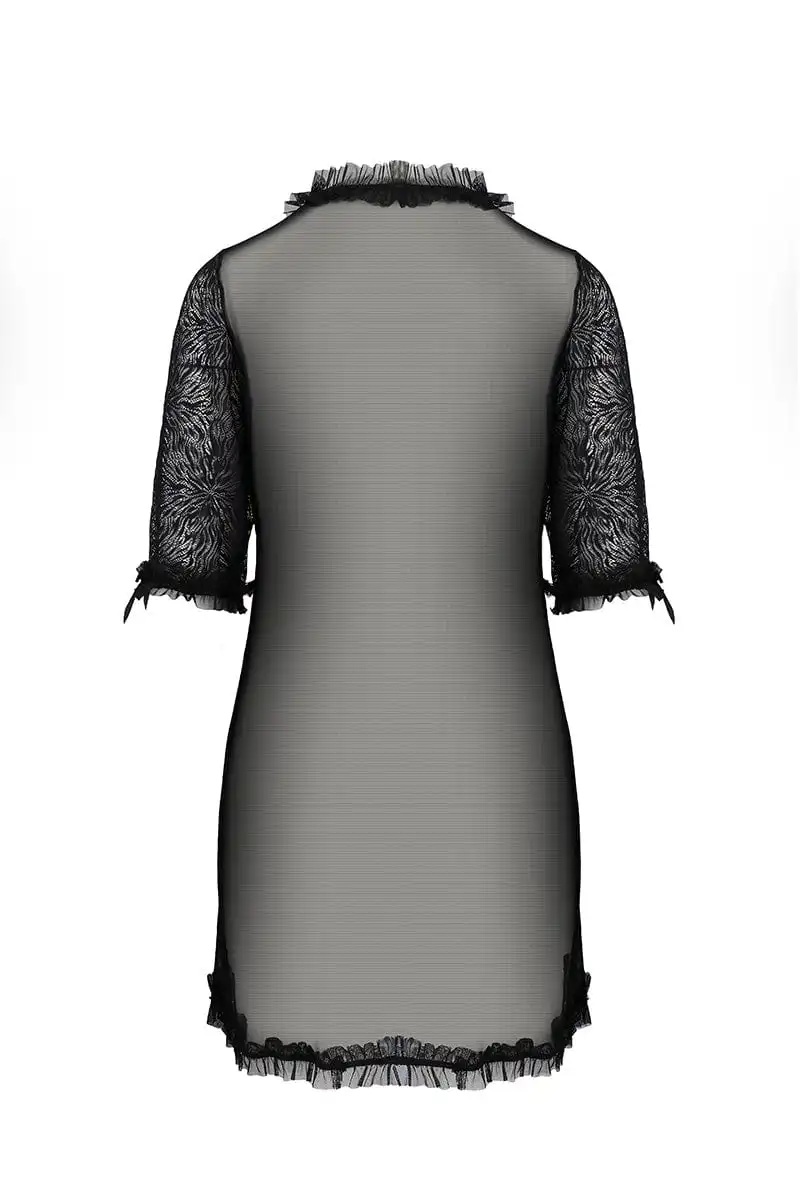 Passion Lingerie Deshabillé D’intérieur Sensuel Decolleté Sexy Selaginella - Passion ECO Collection 4 Passion Lingerie Deshabillé D’intérieur Sensuel Decolleté Sexy Selaginella - Passion ECO Collection – Image 4