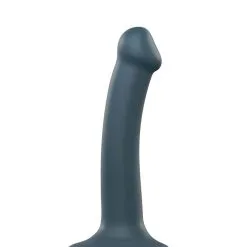 Strap-on-me Dildo Avec Ventouse En Silicone Doux Mono Densité Gris S 17 X 2,7cm - Strap On Me