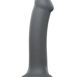 Strap-on-me Dildo Avec Ventouse Mono Densité Gris XL Compatible Harnais - Strap On Me