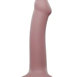 Strap-on-me Dildo Avec Ventouse Mono Densité Rose Mat Taille L 19cm - Strap On Me