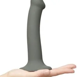 Strap-on-me Dildo Ventousé En Silicone Mono Densité Gris L 19cm De Plaisir Intense - Strap On Me -LINGERIES Soldes dildo ventouse en silicone mono densite gris l 19cm de plaisir intense strap on me only love 34020727390388