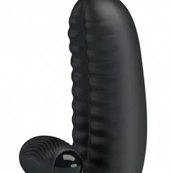 Double Gode Doigt Vibrant Pour Caresses Intimes Solo Abbot - Pretty Love