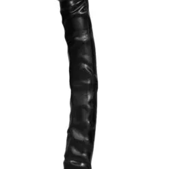 Double Dong En Vinyle Noir Double Gode U-Boat Driller 30 Cm - Domestic Partner