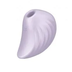 Double Stimulateur Clitoridien à Batterie Pearl Diver Violet - Satisfyer