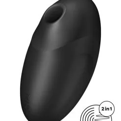 Double Stimulateur Clitoridien Air Pulsé Vulva Lover 3 Noir - Satisfyer